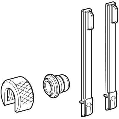 Geberit Zubehörset zu Servoheber hydraulisch 242822001 Geberit Zubehörset zu Servoheber hydraulisch 242822001