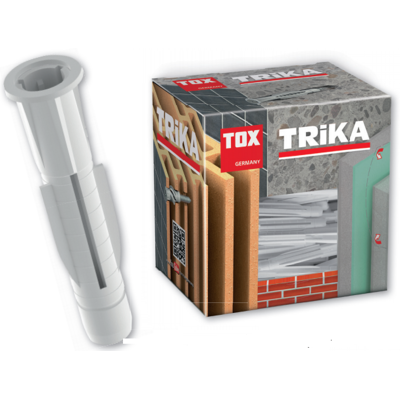 TOX Allzweckdübel Trika 011100161 10/61 mm, je Packung = 50 Stück TOX Allzweckdübel Trika 011100161 10/61 mm, je Packung = 50 Stück
