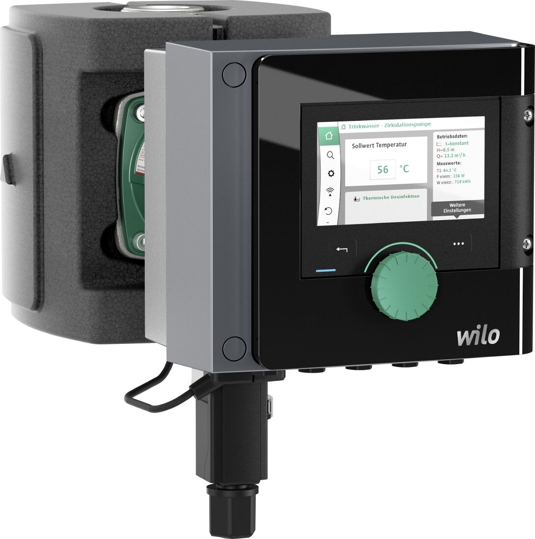 Wilo Stratos MAXO-Z Trinkwasserpumpe 2186245 25/0,5-12, PN 10, 230 V, 50/60 Hz