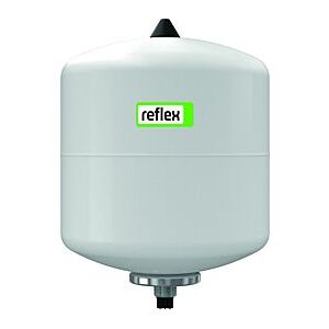 Reflex Membran-Druckausdehnungsgefäss 7307900 refix 18 DD, 18 Liter, Brauchwasser, inkl. T-Stück