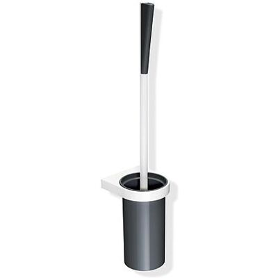 Hewi System 800 K Toilettenbürstengarnitur - Ergonomischer Griff, Wandmontage, Grau Borsten Hewi System 800 K Toilettenbürstengarnitur - Ergonomischer Griff, Wandmontage, Grau Borsten