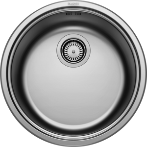 Blanco Rondosol Spüle 513306 46x39cm, Edelstahl Bürstfinish, 3 1/2" Korbventil Blanco Rondosol Spüle 513306 46x39cm, Edelstahl Bürstfinish, 3 1/2" Korbventil