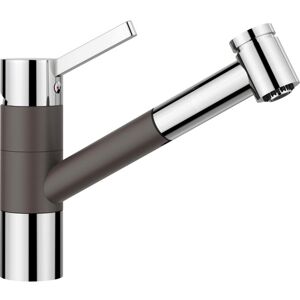 Blanco Tivo-s Küchenarmatur 518798 ausziehbar, SILGRANIT-Look felsgrau/chrom Blanco Tivo-s Küchenarmatur 518798 ausziehbar, SILGRANIT-Look felsgrau/chrom