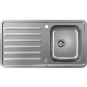 Hansgrohe Einbauspüle 43337800 - Built-in Sink - Reversibel, Automatischer Ablauf, 895x485mm Hansgrohe Einbauspüle 43337800 - Built-in Sink - Reversibel, Automatischer Ablauf, 895x485mm