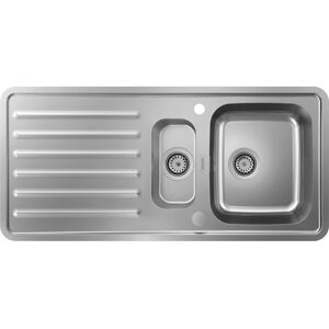 Hansgrohe Einbauspüle - Reversibel, 1055x485mm - Edelstahl Hansgrohe Einbauspüle - Reversibel, 1055x485mm - Edelstahl