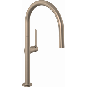 Kludi REEF Küchenarmatur 50851N175 herausziehbare Geschirrbrause, Brushed Bronze Kludi REEF Küchenarmatur 50851N175 herausziehbare Geschirrbrause, Brushed Bronze