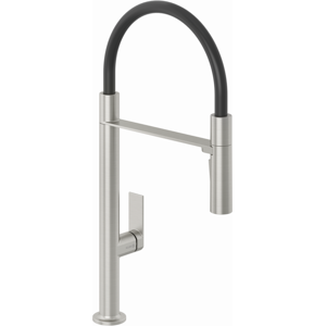 Kludi QORD Küchenarmatur 56859N575 flexibler abnehmbarer Auslauf, Stainless Brushed Nickel Kludi QORD Küchenarmatur 56859N575 flexibler abnehmbarer Auslauf, Stainless Brushed Nickel