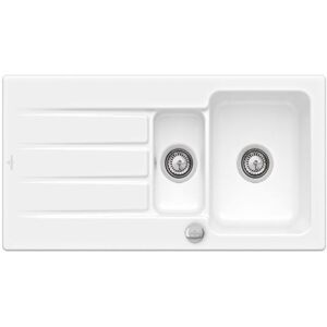 Villeroy & Boch Architectura MetalRim Spüle - Reversibel, 60cm, Weiß Villeroy & Boch Architectura MetalRim Spüle - Reversibel, 60cm, Weiß