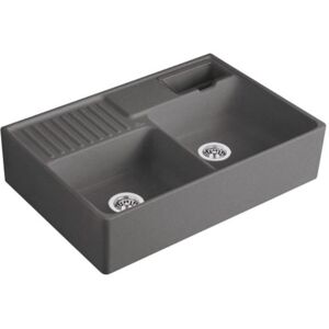 Villeroy & Boch Tradition Küchenspüle - Doppelbecken, CeramicPlus, Automatischer Abfluss - 895mm Villeroy & Boch Tradition Küchenspüle - Doppelbecken, CeramicPlus, Automatischer Abfluss - 895mm