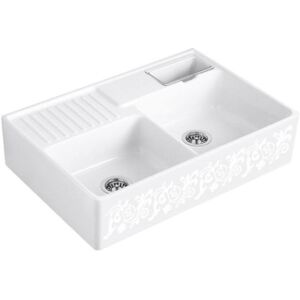 Villeroy & Boch Doppelbecken Küchenspüle - White Pearl Villeroy & Boch Doppelbecken Küchenspüle - White Pearl