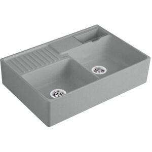 Villeroy & Boch Grauer Doppelbecken Küchenspüle - Küchenspüle Villeroy & Boch Grauer Doppelbecken Küchenspüle - Küchenspüle