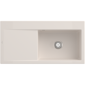 Villeroy & Boch Subway Style 60 Einbauspüle - 336101KR Keramiksink mit Rechtem Becken Villeroy & Boch Subway Style 60 Einbauspüle - 336101KR Keramiksink mit Rechtem Becken