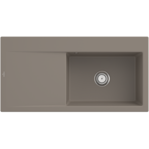 Villeroy und Boch Subway Style 60 Einbauspüle 336101TR Becken rechts, Ablaufgarnitur mit Handbetätigung, 1000 x 510 mm, Timber Villeroy und Boch Subway Style 60 Einbauspüle 336101TR Becken rechts, Ablaufgarnitur mit Handbetätigung, 1000 x 510 mm, Timber