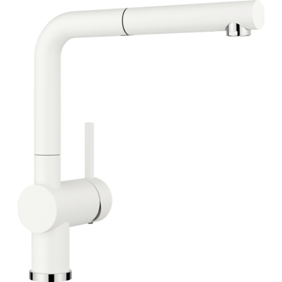 Blanco Linus-s Küchenarmatur 516692 ausziehbar, SILGRANIT-Look silgranitweiß Blanco Linus-s Küchenarmatur 516692 ausziehbar, SILGRANIT-Look silgranitweiß