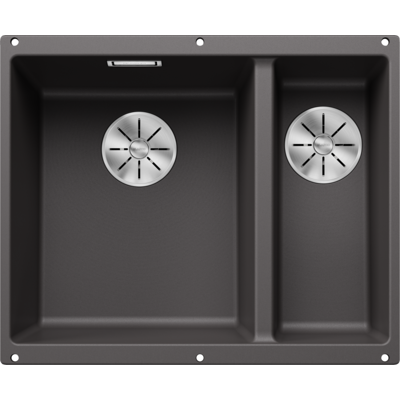 Blanco Subline 340/160-u Spüle 523549 55,5x46cm, PuraDur felsgrau, links, für Unterbau Blanco Subline 340/160-u Spüle 523549 55,5x46cm, PuraDur felsgrau, links, für Unterbau