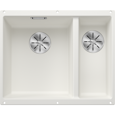 Blanco Subline 340/160-u Spüle 523552 55,5x46cm, PuraDur weiß, links, für Unterbau Blanco Subline 340/160-u Spüle 523552 55,5x46cm, PuraDur weiß, links, für Unterbau
