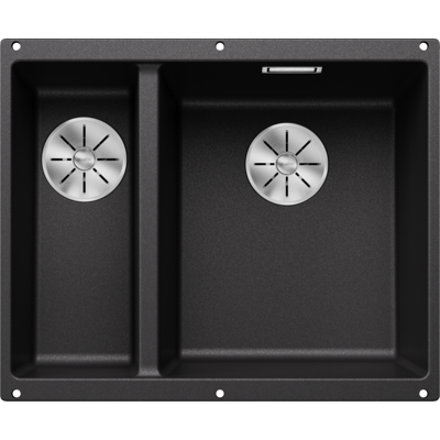 Blanco Subline 340/160-u Spüle 523558 55,5x46cm, PuraDur anthrazit, rechts, für Unterbau Blanco Subline 340/160-u Spüle 523558 55,5x46cm, PuraDur anthrazit, rechts, für Unterbau