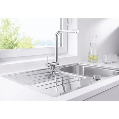 Blanco Laressa-f Küchenarmatur 521546 Hebel links, abklappbar, chrom Blanco Laressa-f Küchenarmatur 521546 Hebel links, abklappbar, chrom