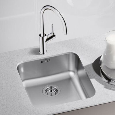 Blanco Supra 450 U Spüle 518203 48 x 43 cm, Edelstahl Bürstfinish, für Unterbau Blanco Supra 450 U Spüle 518203 48 x 43 cm, Edelstahl Bürstfinish, für Unterbau