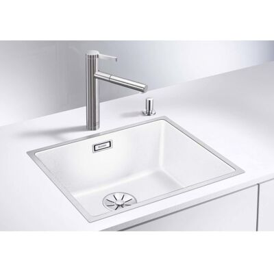 Blanco SUBLINE 500-IF Edelstahl/SILGRANIT Küchenspüle - Weiß Blanco SUBLINE 500-IF Edelstahl/SILGRANIT Küchenspüle - Weiß