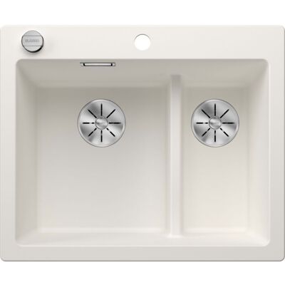 Blanco Pleon 6 Silgranit Spüle - Reversibel, 61,5x51cm, Weiß - Küchenspüle Blanco Pleon 6 Silgranit Spüle - Reversibel, 61,5x51cm, Weiß - Küchenspüle