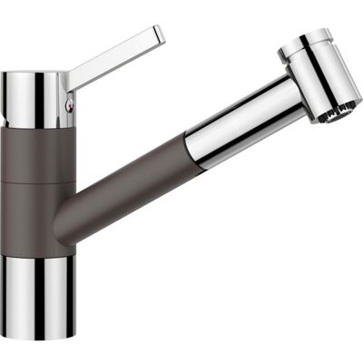 Blanco Tivo-s Küchenarmatur 518798 ausziehbar, SILGRANIT-Look felsgrau/chrom Blanco Tivo-s Küchenarmatur 518798 ausziehbar, SILGRANIT-Look felsgrau/chrom