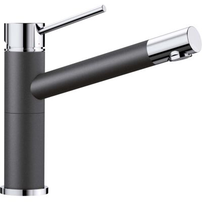 Blanco ALTA Compact Küchenarmatur 515323 SILGRANIT-Look anthrazit/chrom Blanco ALTA Compact Küchenarmatur 515323 SILGRANIT-Look anthrazit/chrom