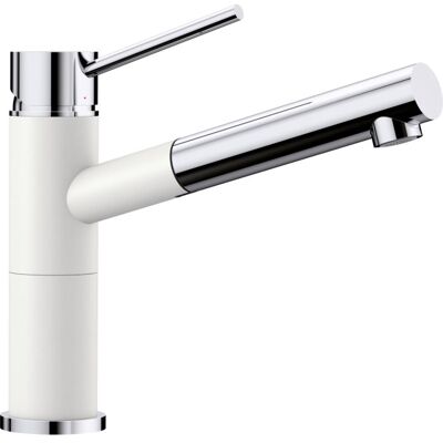Blanco ALTA-S Compact Küchenarmatur 515327 SILGRANIT-Look silgranitweiß/chrom Blanco ALTA-S Compact Küchenarmatur 515327 SILGRANIT-Look silgranitweiß/chrom