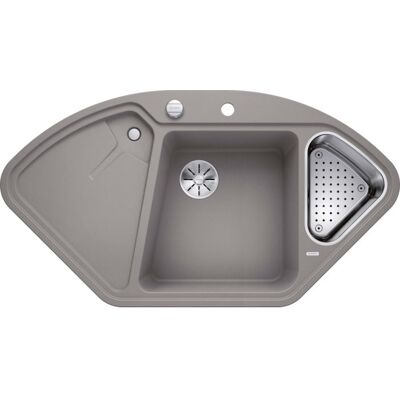 Blanco Delta II Eckspüle Silgranit PuraDur - 1,5 Becken Blanco Delta II Eckspüle Silgranit PuraDur - 1,5 Becken
