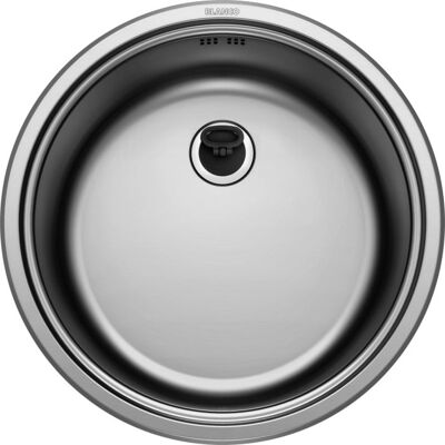 Blanco Rondosol Spüle 513307 46x39cm, Edelstahl Bürstfinish, 1 1/2" Stopfenventil Blanco Rondosol Spüle 513307 46x39cm, Edelstahl Bürstfinish, 1 1/2" Stopfenventil