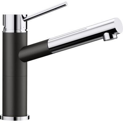 BLANCO ALTA-S Kompakt Hochdruck-Küchenarmatur - Silgranit Schwarz / Chrom BLANCO ALTA-S Kompakt Hochdruck-Küchenarmatur - Silgranit Schwarz / Chrom