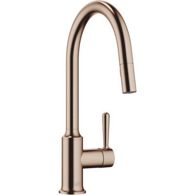 Dornbracht VAIA Pull-down Küchenarmatur 33870809-42 herausziehbar, mit Brausefunktion, Ausladung 240mm, Bronze gebürstet Dornbracht VAIA Pull-down Küchenarmatur 33870809-42 herausziehbar, mit Brausefunktion, Ausladung 240mm, Bronze gebürstet