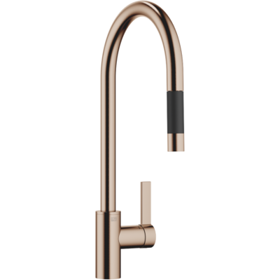 Dornbracht Tara Ultra Pull-down Küchenarmatur 33870875-42 herausziehbar, mit Brausefunktion, Ausladung 240mm, Bronze gebürstet Dornbracht Tara Ultra Pull-down Küchenarmatur 33870875-42 herausziehbar, mit Brausefunktion, Ausladung 240mm, Bronze gebürstet