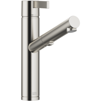 Dornbracht Spültisch-Einhebelmischer 33876760-06 herausziehbar, mit Brausefunktion, Ausladung 206mm, platin gebürstet Dornbracht Spültisch-Einhebelmischer 33876760-06 herausziehbar, mit Brausefunktion, Ausladung 206mm, platin gebürstet