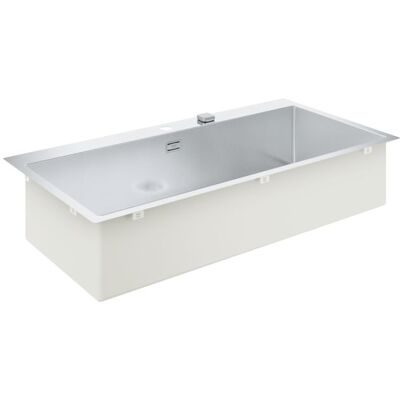 Grohe Spülbecken 31586SD1 102,4x51cm, aufliegend oder flächenbündig, 1 Becken, Edelstahl Grohe Spülbecken 31586SD1 102,4x51cm, aufliegend oder flächenbündig, 1 Becken, Edelstahl
