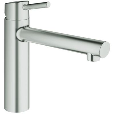 Grohe Spültischarmatur Concetto 31128DC1 mittelhoher Auslauf, supersteel Grohe Spültischarmatur Concetto 31128DC1 mittelhoher Auslauf, supersteel