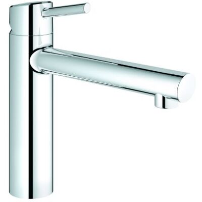 Grohe Spültischarmatur Concetto 31210001 mittelhoher Auslauf, Vorfenstermontage, chrom Grohe Spültischarmatur Concetto 31210001 mittelhoher Auslauf, Vorfenstermontage, chrom