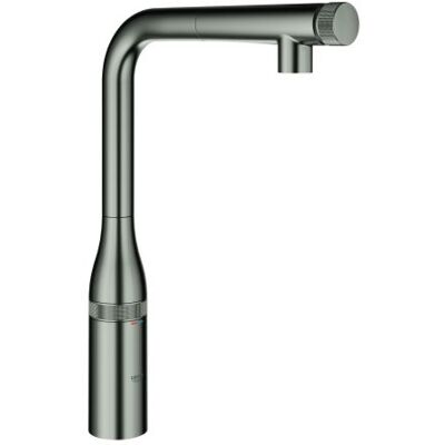 Grohe Essence SmartControl Küchenarmatur 31615AL0 hard graphite gebürstet, herausziehbare Brause Grohe Essence SmartControl Küchenarmatur 31615AL0 hard graphite gebürstet, herausziehbare Brause