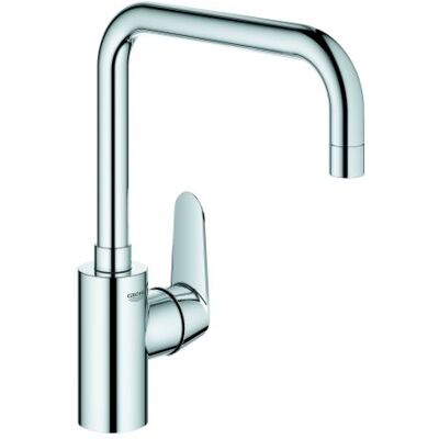 Grohe Eurodisc Cosmopolitan Spültisch-Einhebelmischer 32259003 chrom, schwenkbarer U-Auslauf, innenliegende Wasserführung Grohe Eurodisc Cosmopolitan Spültisch-Einhebelmischer 32259003 chrom, schwenkbarer U-Auslauf, innenliegende Wasserführung