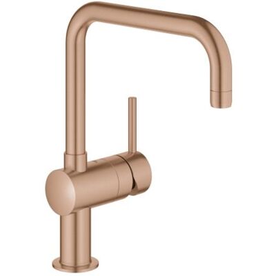 Grohe Minta Spültisch-Einhebelmischer 32488DL0 warm sunset gebürstet, schwenkbarer U-Auslauf Grohe Minta Spültisch-Einhebelmischer 32488DL0 warm sunset gebürstet, schwenkbarer U-Auslauf