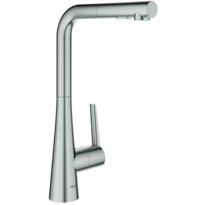 Grohe Zedra Spültischmischer 32553DC2 supersteel, herausziehbare Dual-Brause Grohe Zedra Spültischmischer 32553DC2 supersteel, herausziehbare Dual-Brause