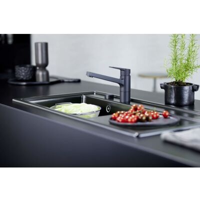 Hansatwist Küchenarmatur 0914228333 schwenkbar, Ausladung 199mm, mattschwarz Hansatwist Küchenarmatur 0914228333 schwenkbar, Ausladung 199mm, mattschwarz