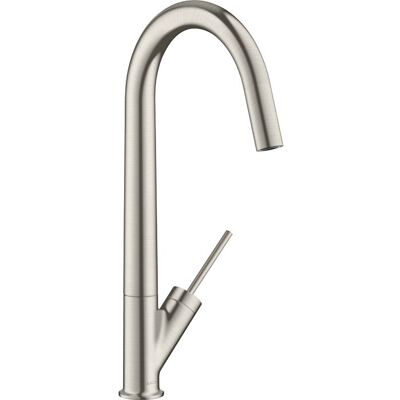 Hansgrohe Spültisch Armatur Axor Starck 10822800 schwenkbarer Auslauf 360 Grad, edelstahl optik Hansgrohe Spültisch Armatur Axor Starck 10822800 schwenkbarer Auslauf 360 Grad, edelstahl optik