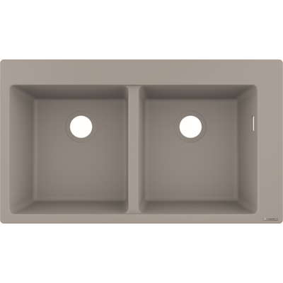 Hansgrohe Modell 43316380 880 x 510 mm - 2 Becken - Einbauspüle Hansgrohe Modell 43316380 880 x 510 mm - 2 Becken - Einbauspüle