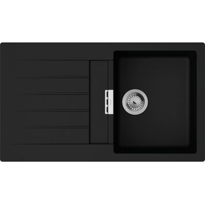 Hansgrohe Einbauspüle - Reversibel 84x48cm - Graphitschwarz Hansgrohe Einbauspüle - Reversibel 84x48cm - Graphitschwarz