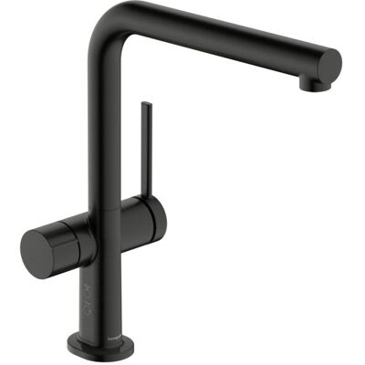 Hansgrohe Talis M54 Spültischarmatur 72827340 Geräteabsperrventil, 1jet, brushed black chrome Hansgrohe Talis M54 Spültischarmatur 72827340 Geräteabsperrventil, 1jet, brushed black chrome