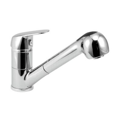 Herzbach Kappa Chrom Küchenarmatur - Schwenkbarer Auslauf, Ausziehbare Brause Herzbach Kappa Chrom Küchenarmatur - Schwenkbarer Auslauf, Ausziehbare Brause