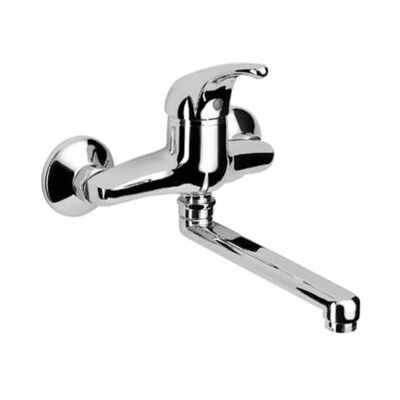 Herzbach Largo Wandbatterie Chrom - Wasserhahn Herzbach Largo Wandbatterie Chrom - Wasserhahn