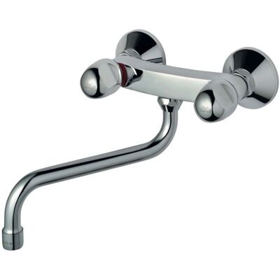 Ideal Standard Wand Küchenarmatur B2042AA chrom, Wandmontage, Ausladung 268 mm Ideal Standard Wand Küchenarmatur B2042AA chrom, Wandmontage, Ausladung 268 mm