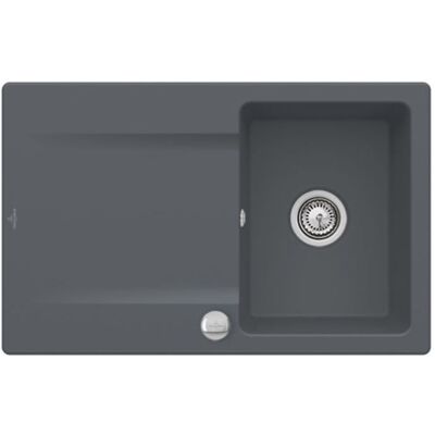 Villeroy & Boch Siluet Küchenspüle - Reversibel, TitanCeram, 800x510mm Villeroy & Boch Siluet Küchenspüle - Reversibel, TitanCeram, 800x510mm